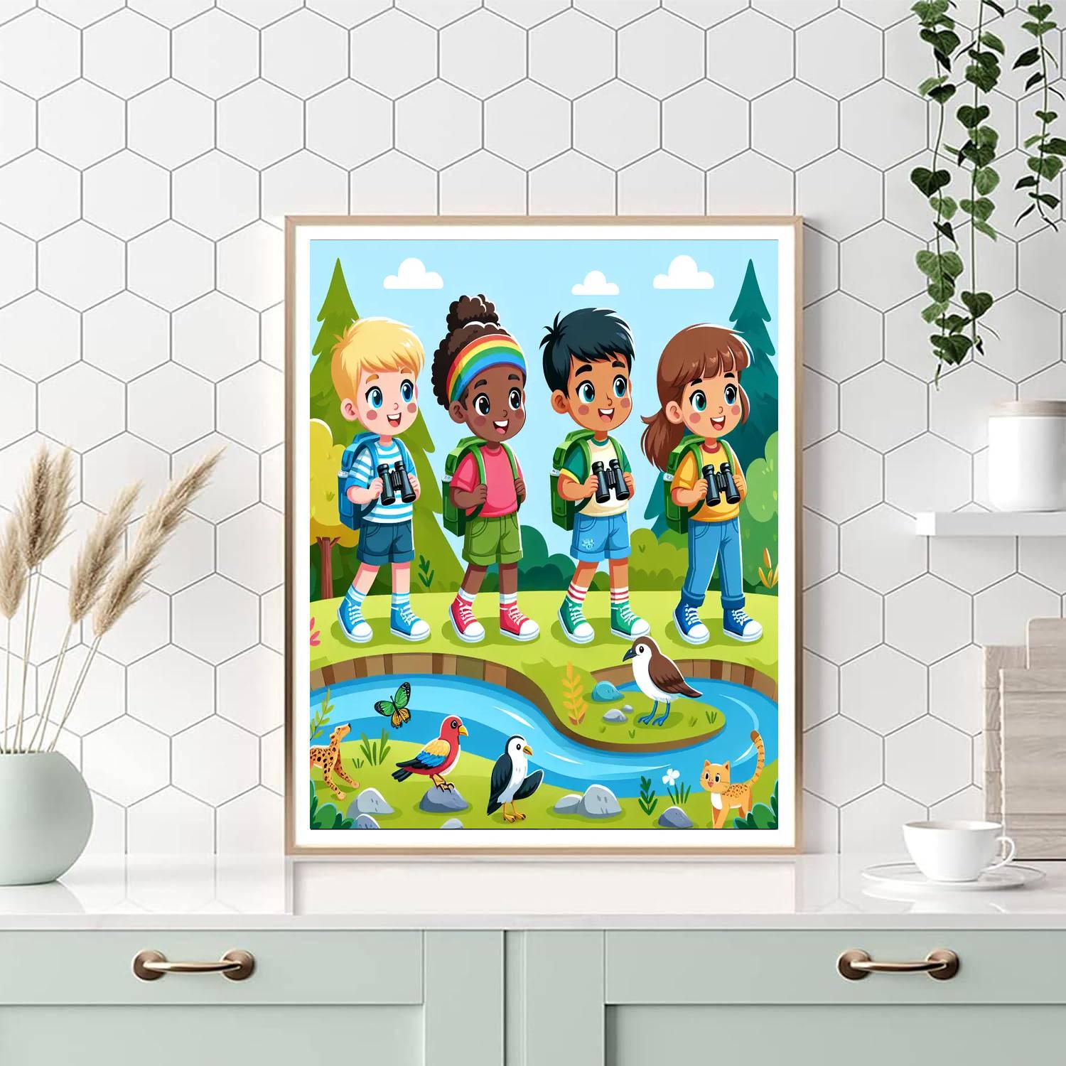 Nature Trail Expedition Paint By Number