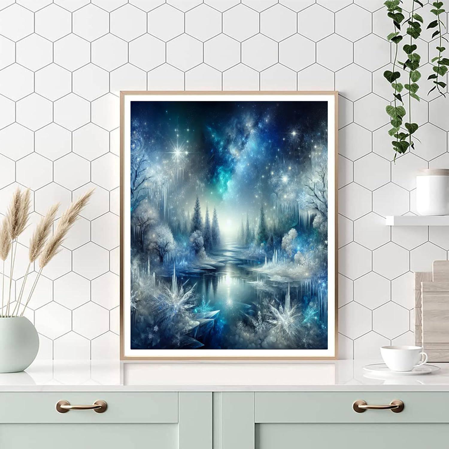 Frozen Wonders Paint By Numbers