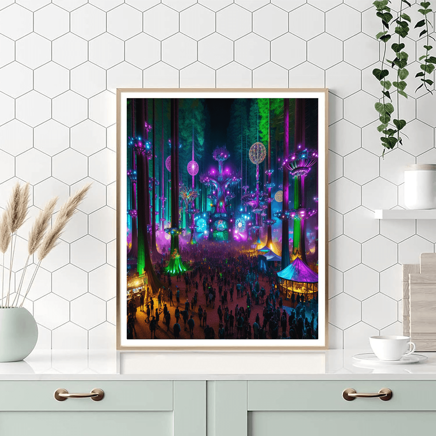 Electric Forest Festival - Michigan, Usa Paint By Numbers