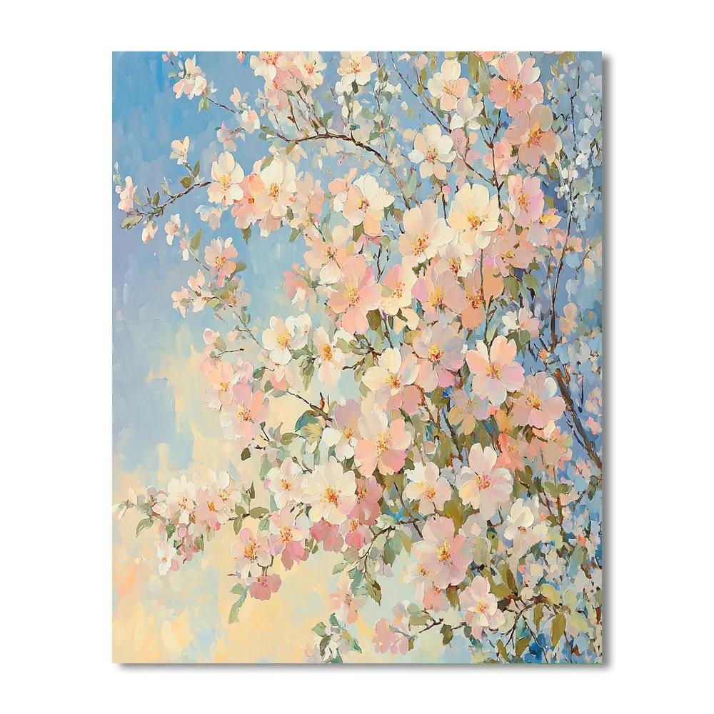 Edgar Degas Inspired Elegance Of Blossoms  Paint By Numbers Kits