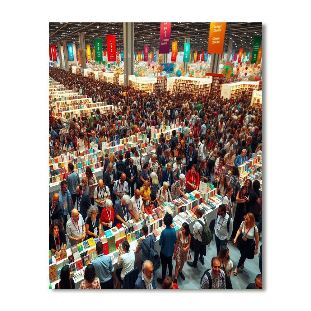 Feria Internacional Del Libro - Mexico Paint By Numbers Kits