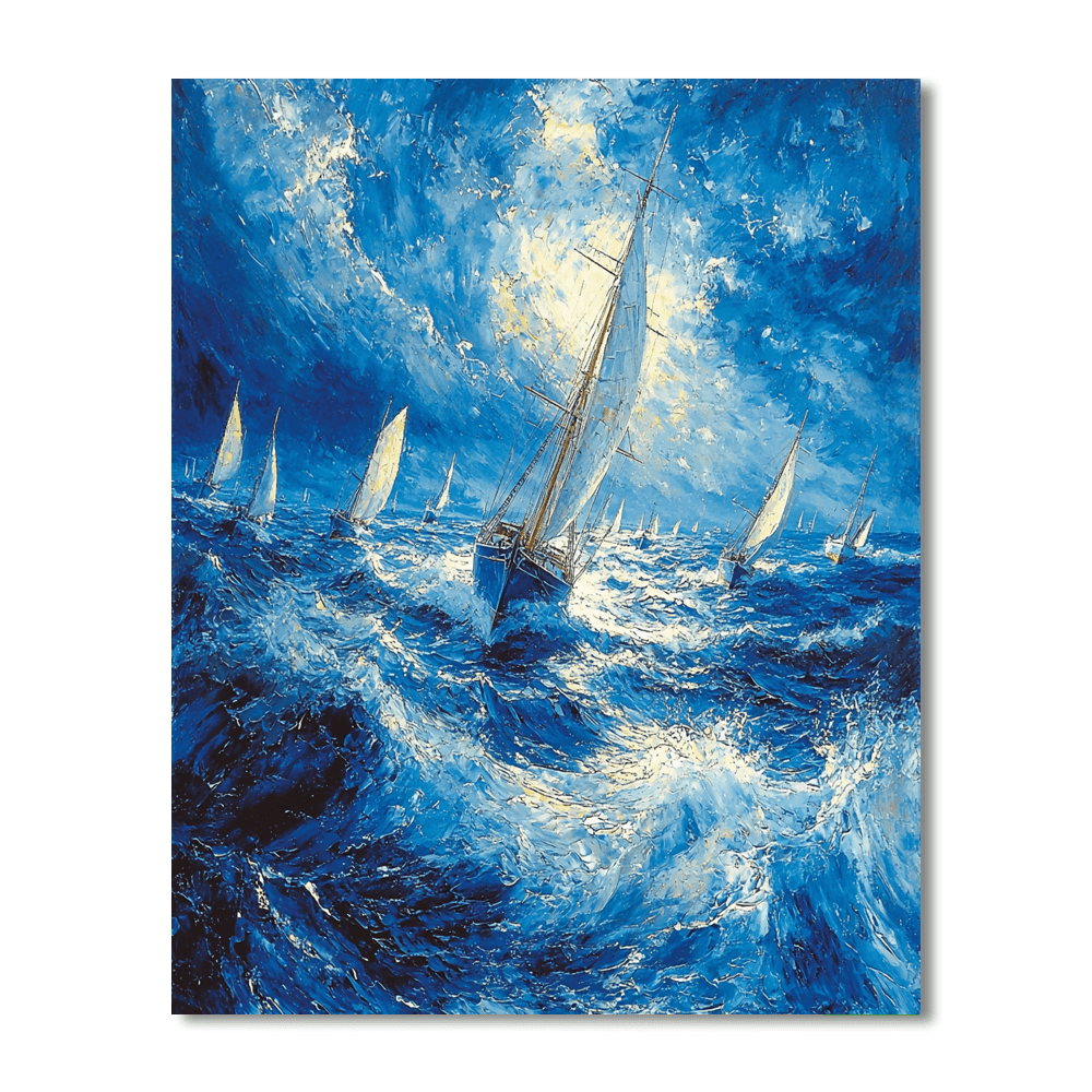 J.M.W. Turner Inspired Historic Voyage Of Discovery  Paint By Number