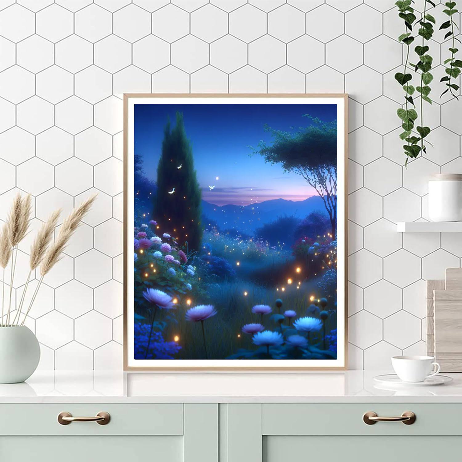 Enchanting Twilight Garden Paint By Number