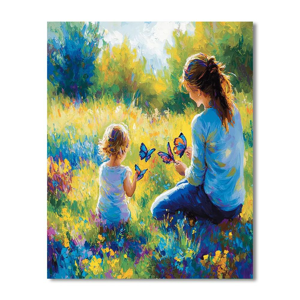 Through A Child's Eyes Painting Number Kit