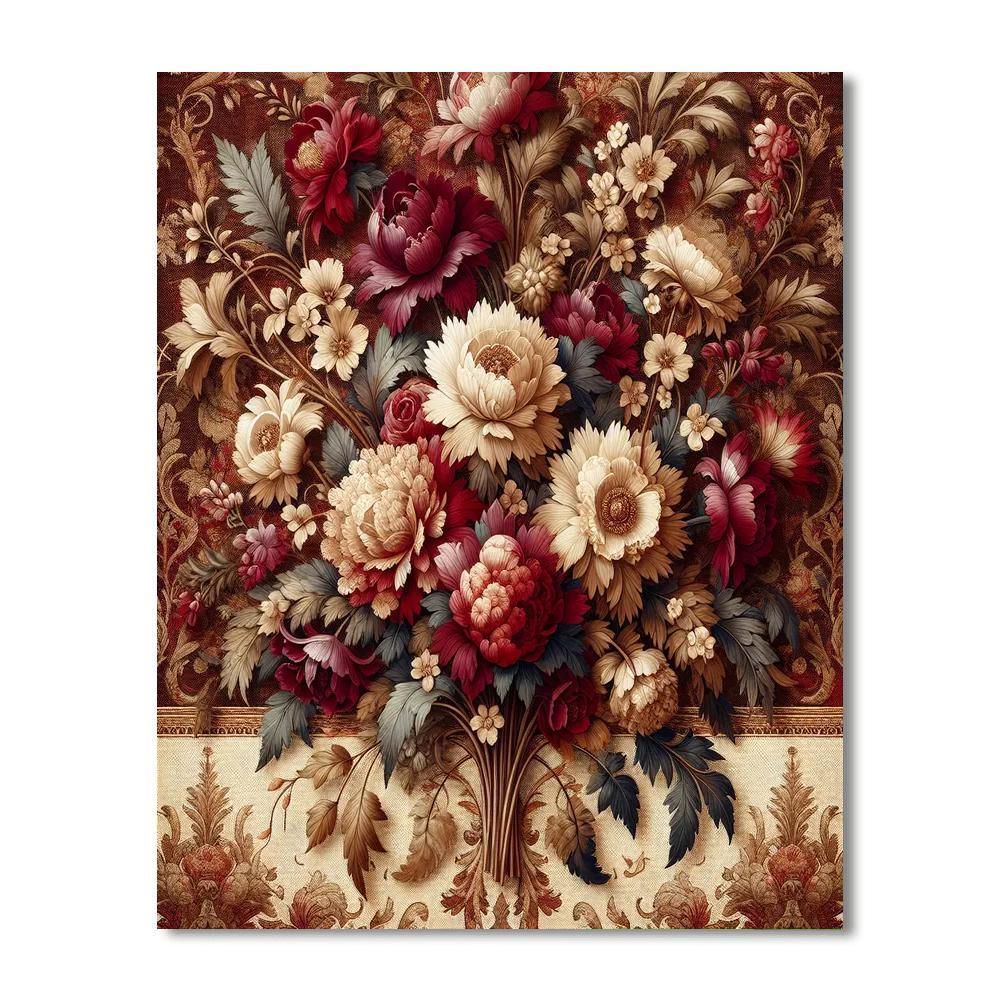 Victorian Blossom Charm Paint By Number