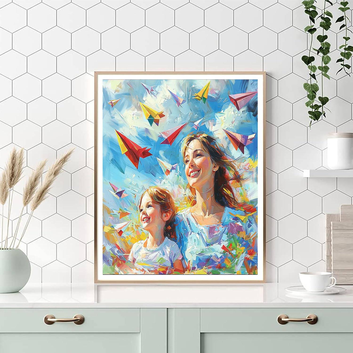 Dreams Take Flight Painting Number Kit