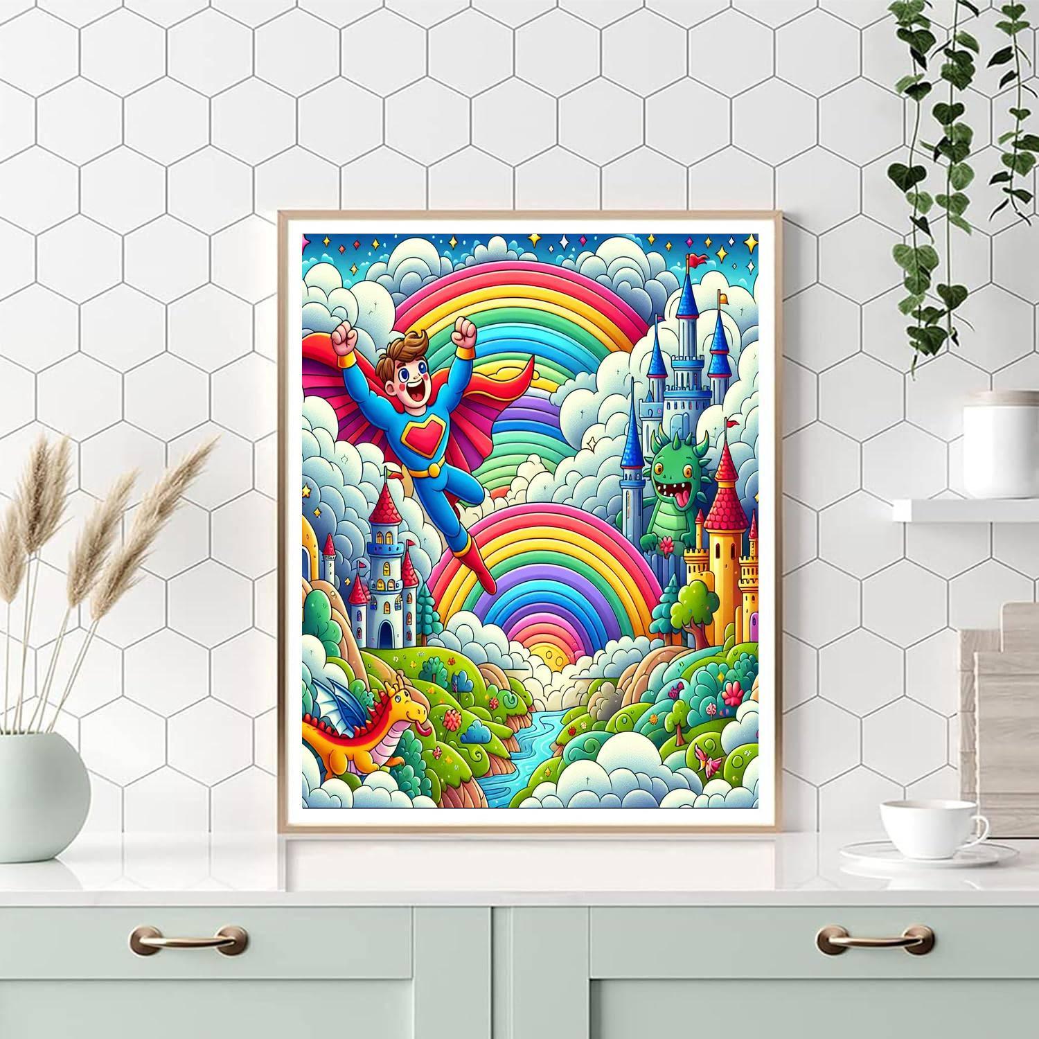 Fantasy Realm Rescue Paint By Numbers Kits