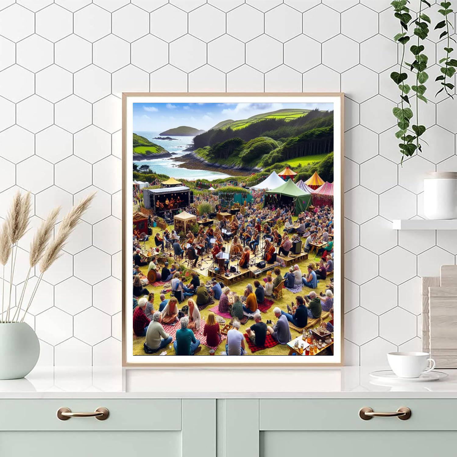 Port Fairy Folk Festival - Port Fairy, Australia Painting Number Kit