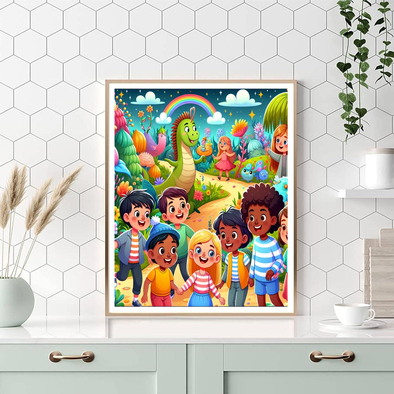 Wonderland Of Dreams Painting Number Kit