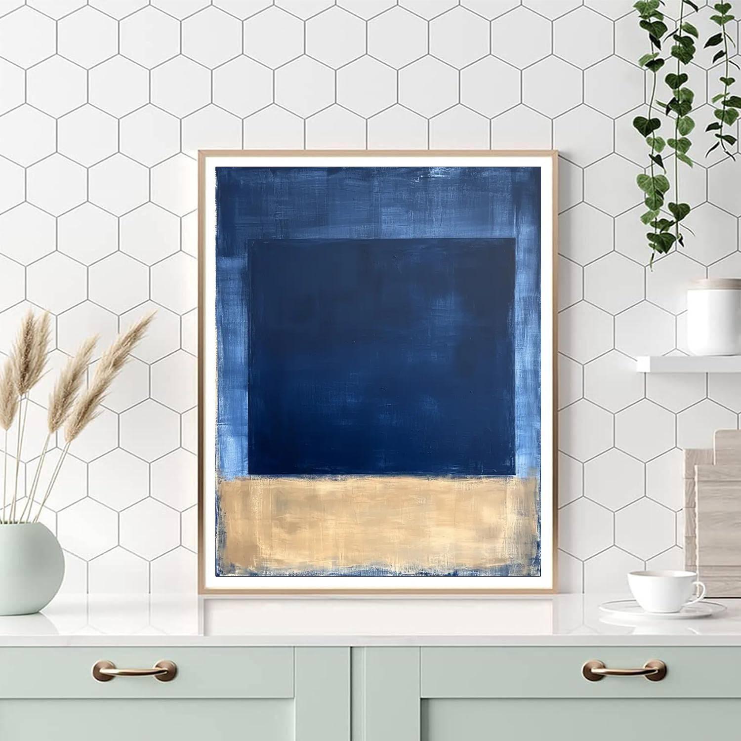 Mark Rothko Inspired Serenity Of Shadows  Painting Number Kit