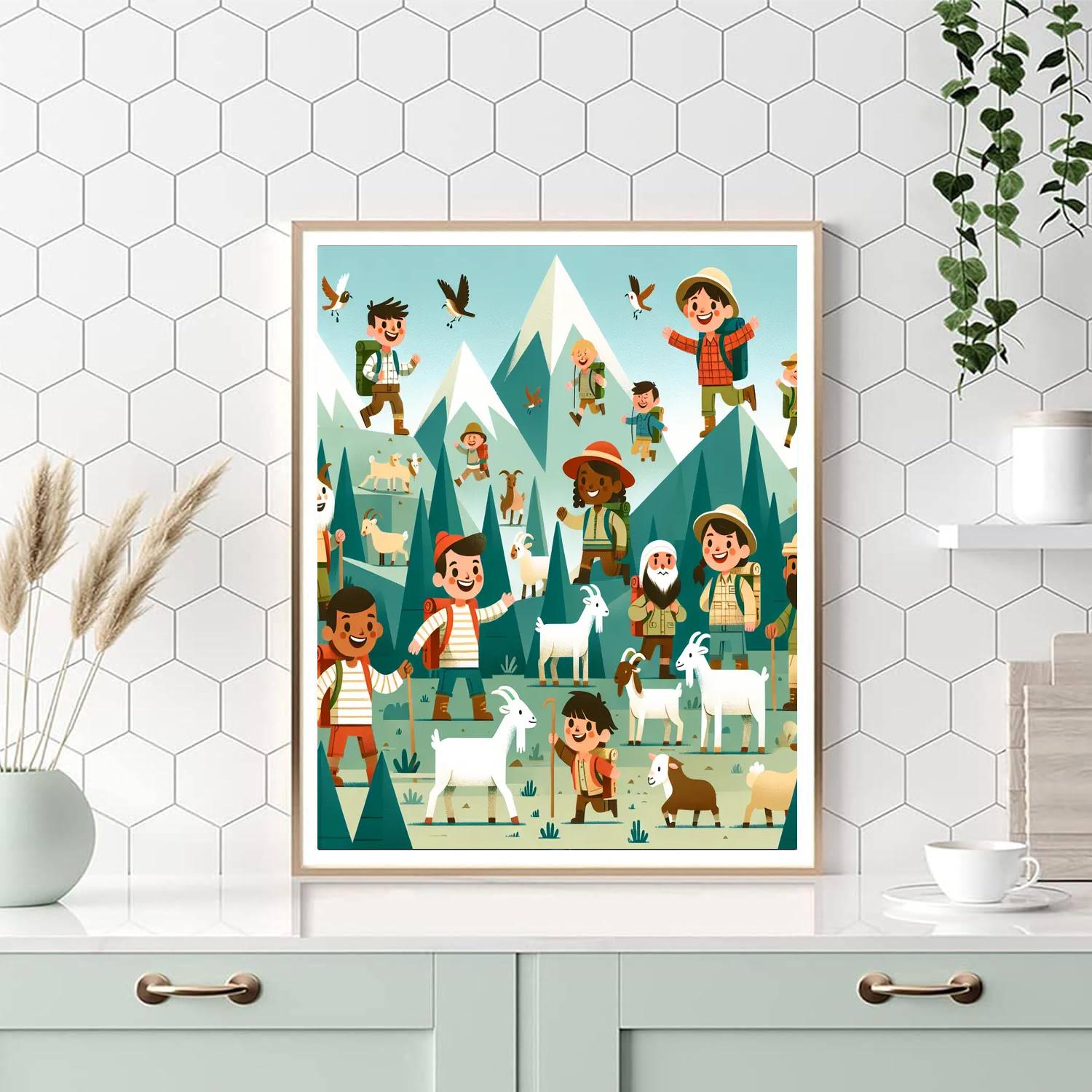 Rocky Mountain Adventure Painting By Numbers Kit