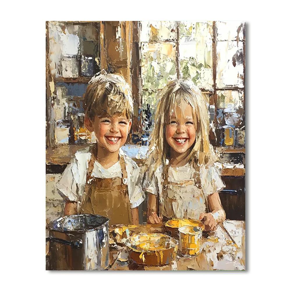 Mothers Are The Best Friends Painting By Numbers Kit