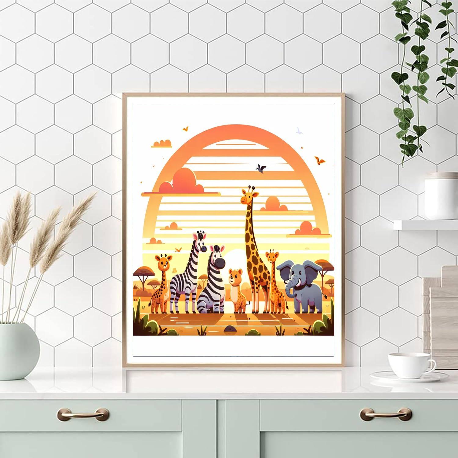 Savanna Soiree Paint By Color