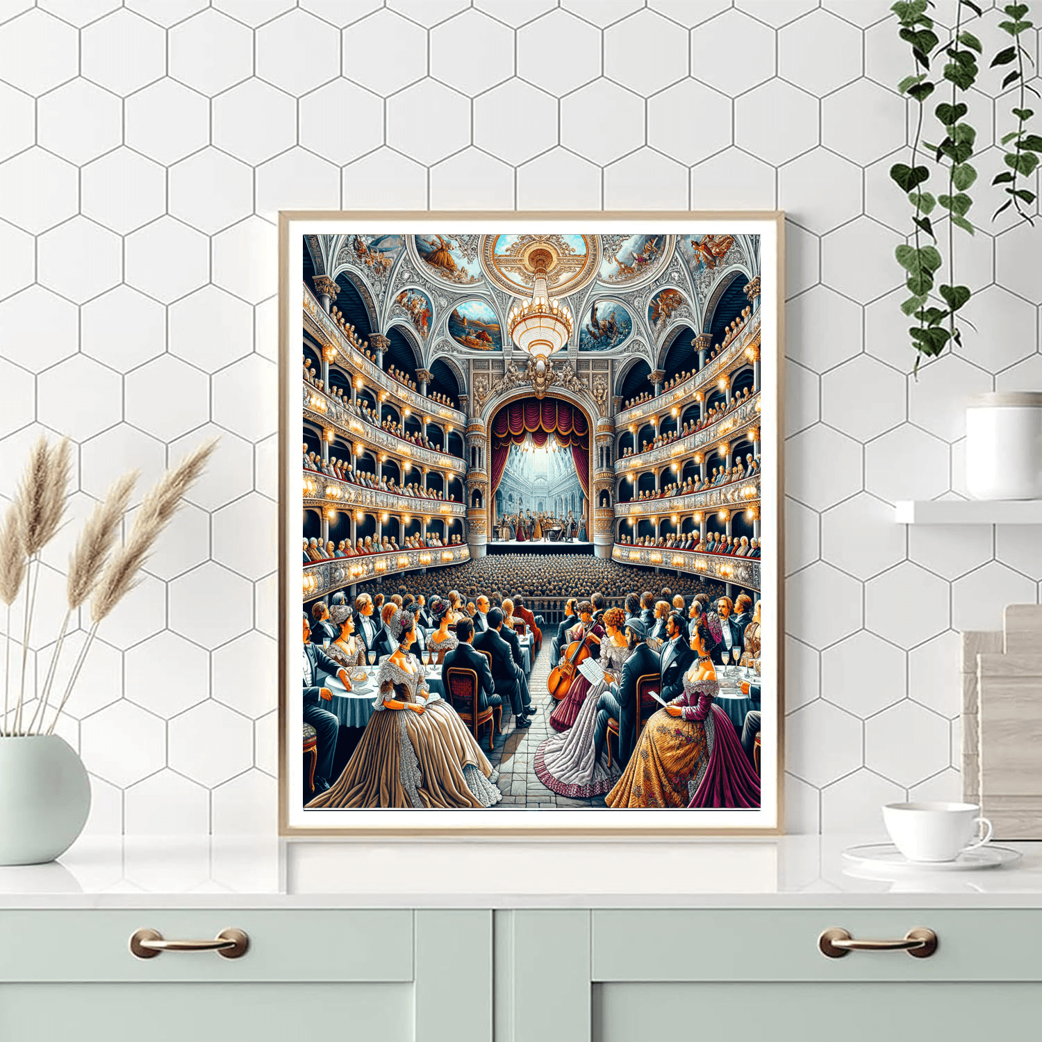 Vienna Festival - Vienna, Austria Painting By Numbers Kit