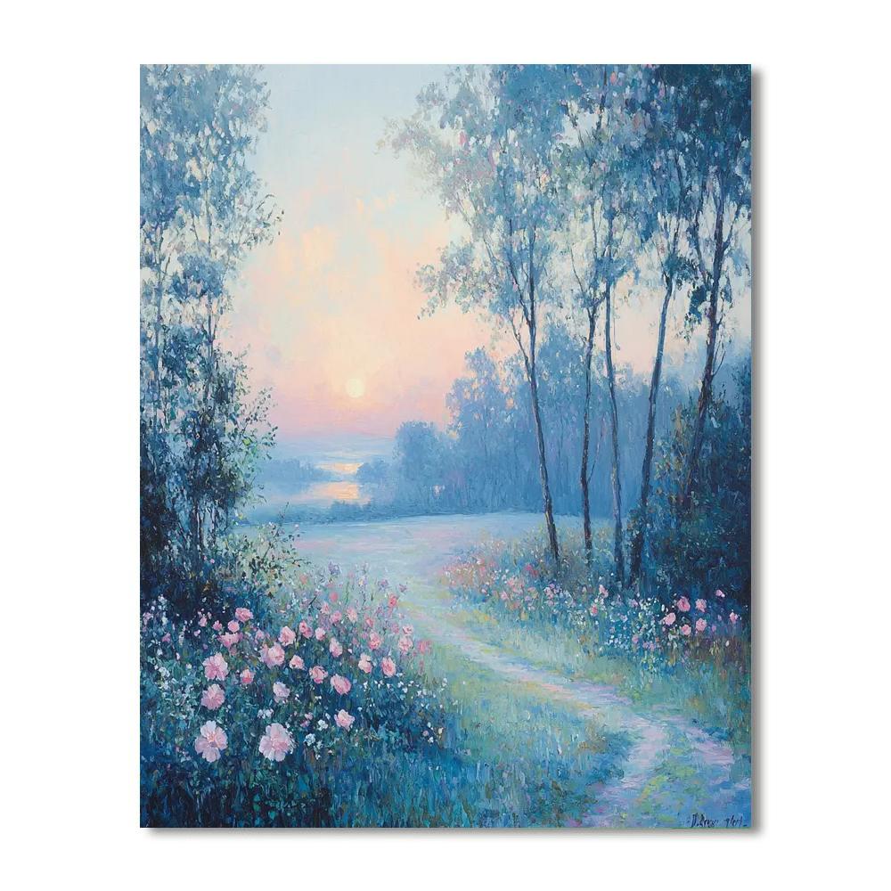 Edgar Degas Inspired Melodies Of Dawn  Paint By Numbers Kits