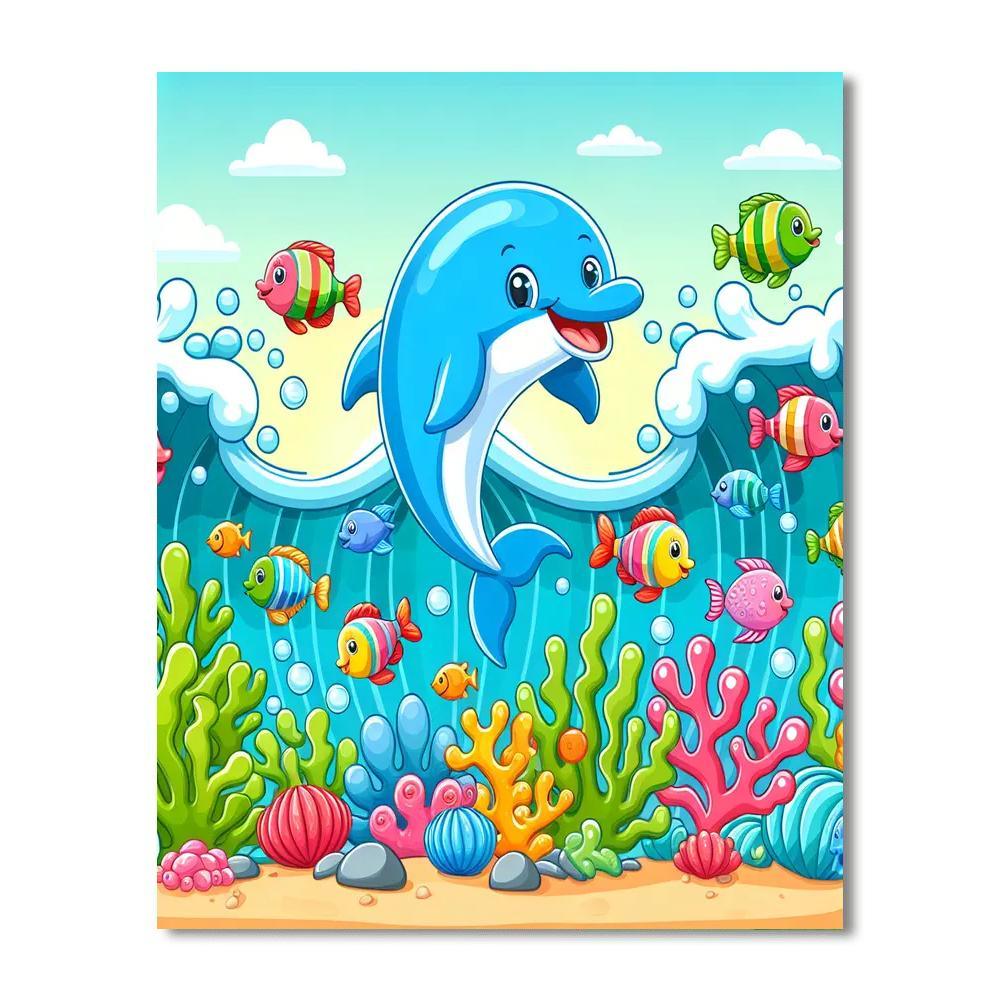 Underwater Kingdom Adventures Paint By Color
