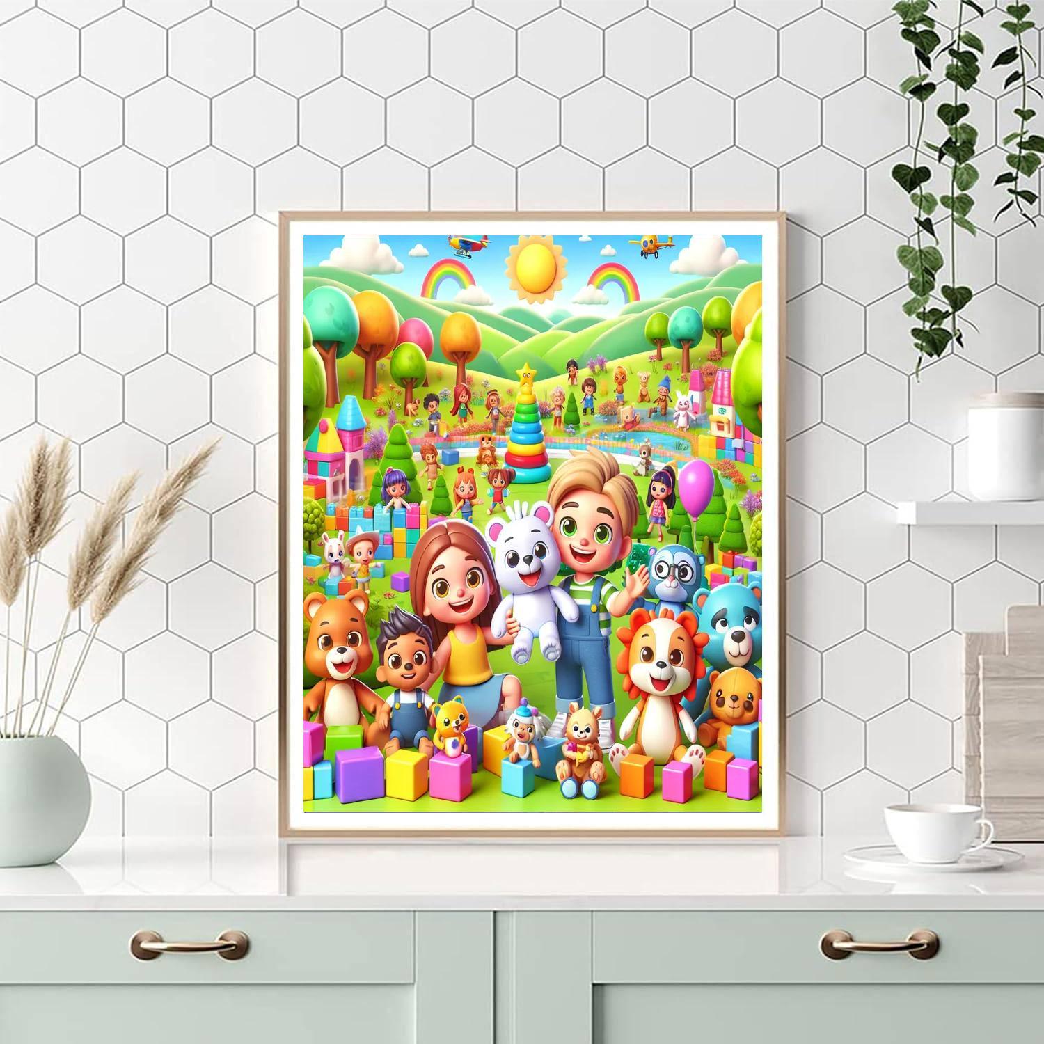 Adventures In Toyland Paint By Color