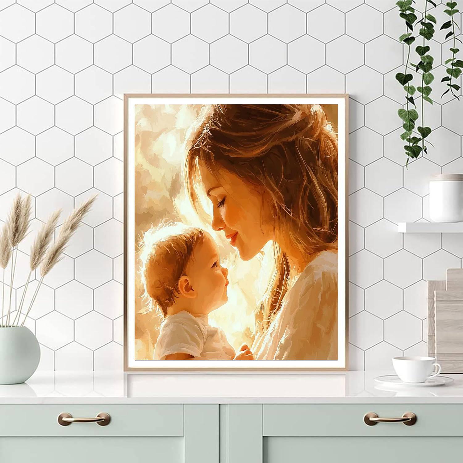 The Loving Gaze Paint By Number