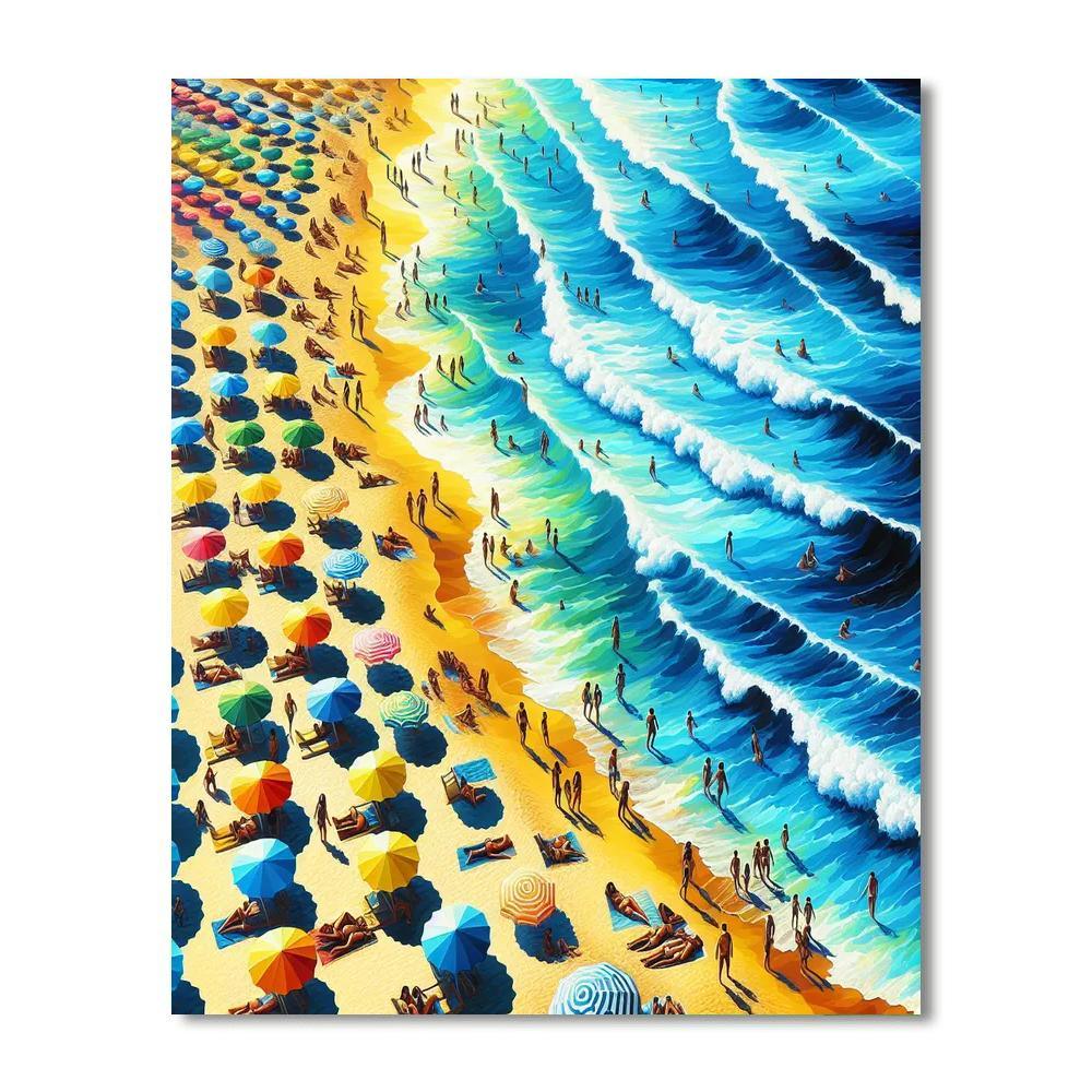 Delightful Ocean Scene Paint By Numbers Kits