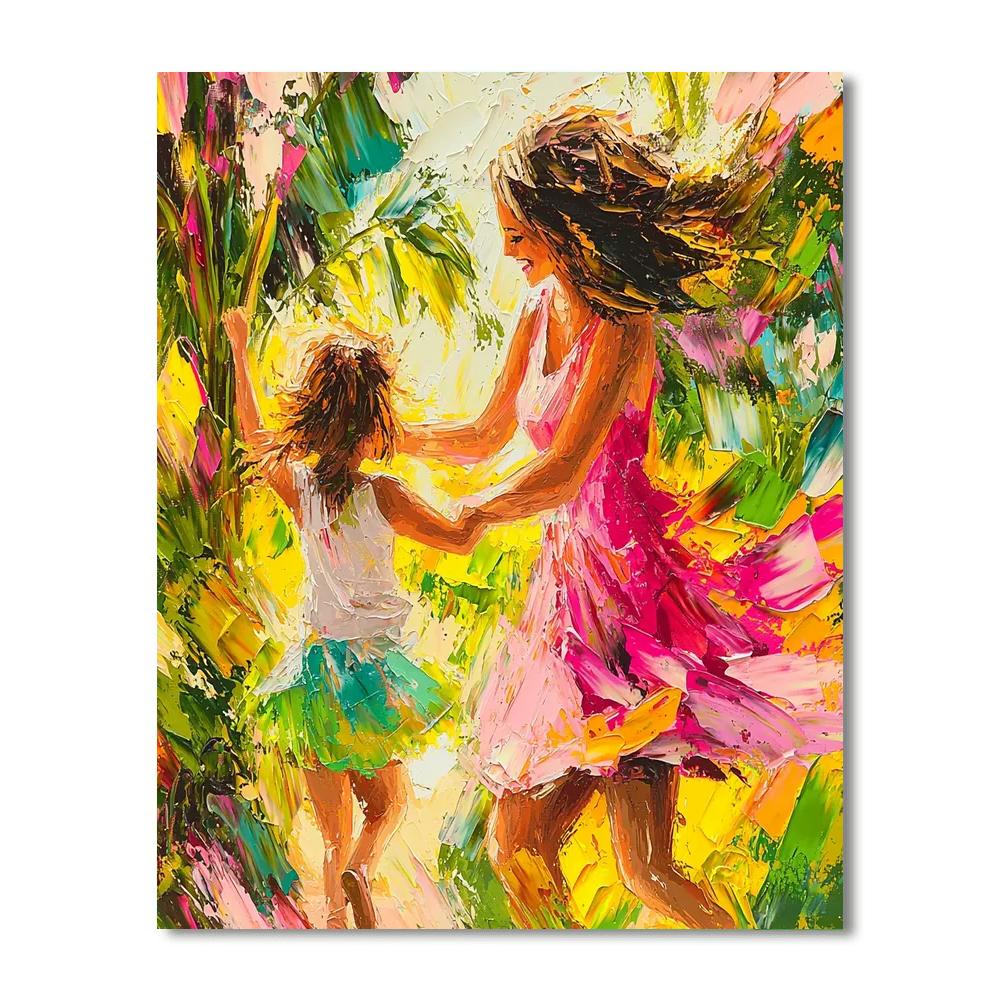 Dance Of Joy Number Painting