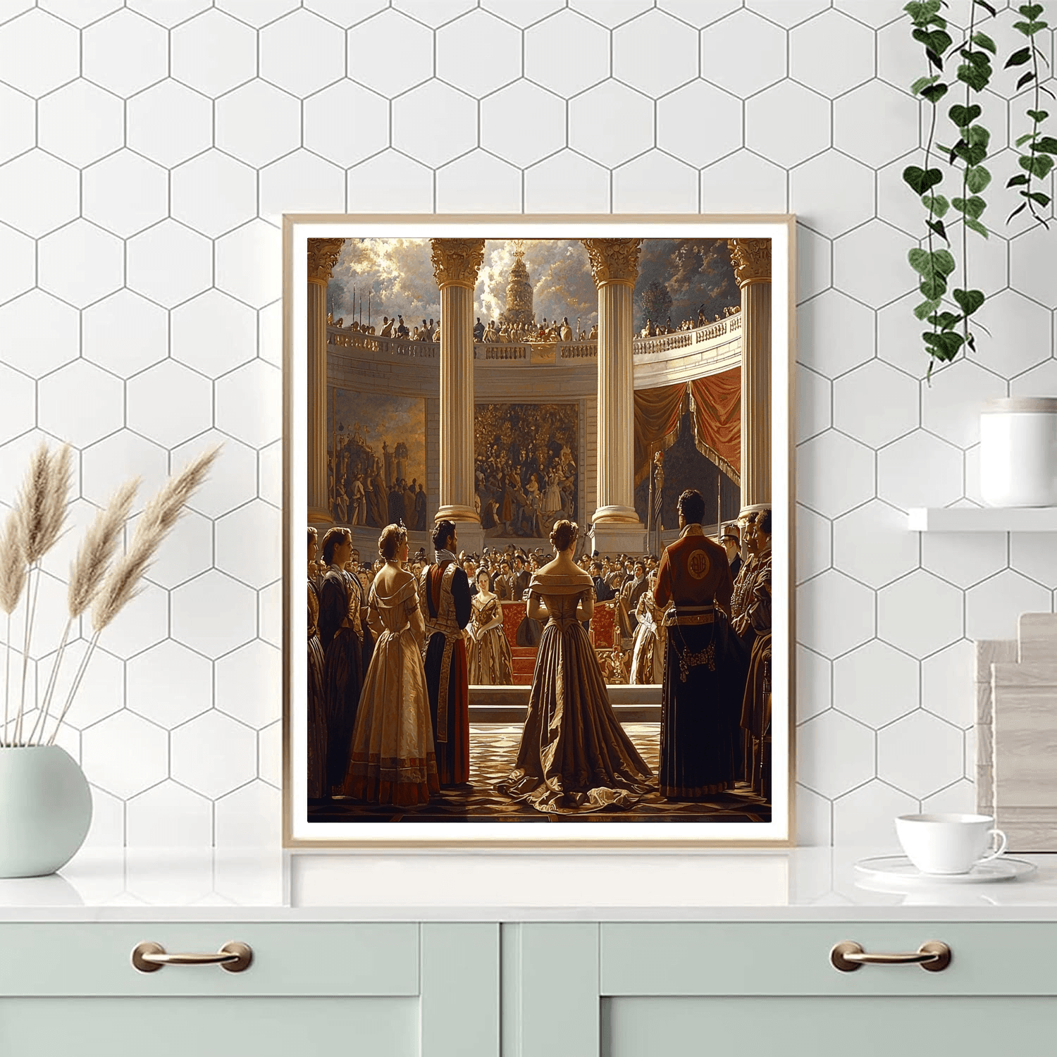 Jean-Auguste-Dominique Ingres Inspired Historical Adventure  Paint By Numbers