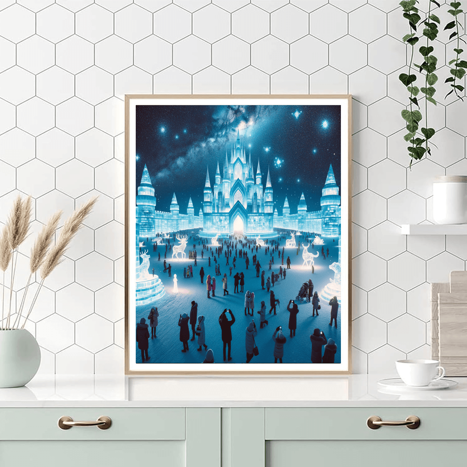 Harbin International Ice And Snow Sculpture Festival - Harbin, China Painting Number Kit