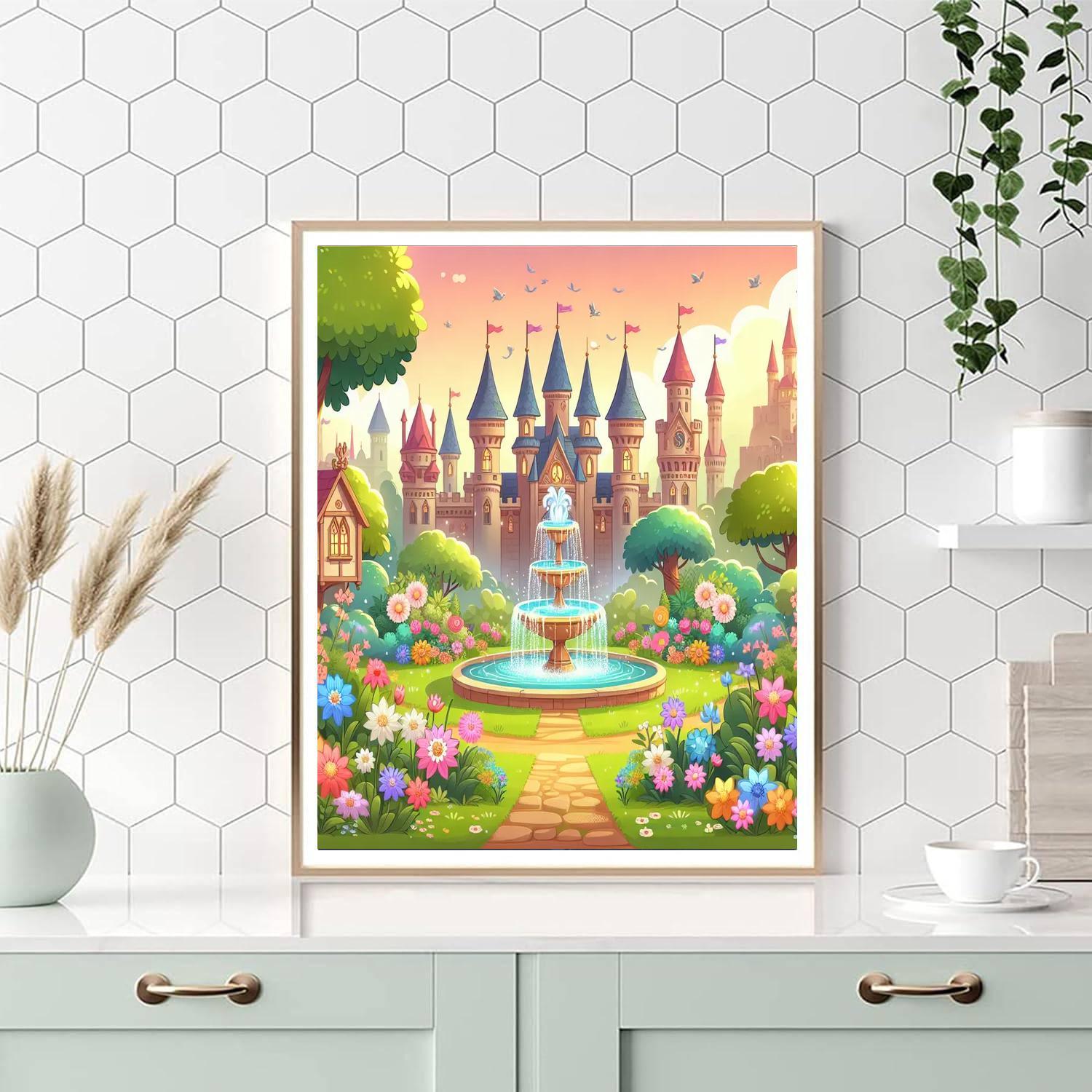 Castle Gardens Paint By Color