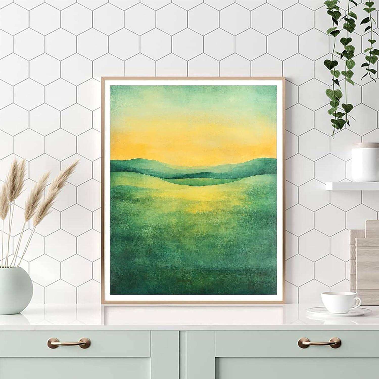 Mark Rothko Inspired Ethereal Space  Paint By Numbers Art
