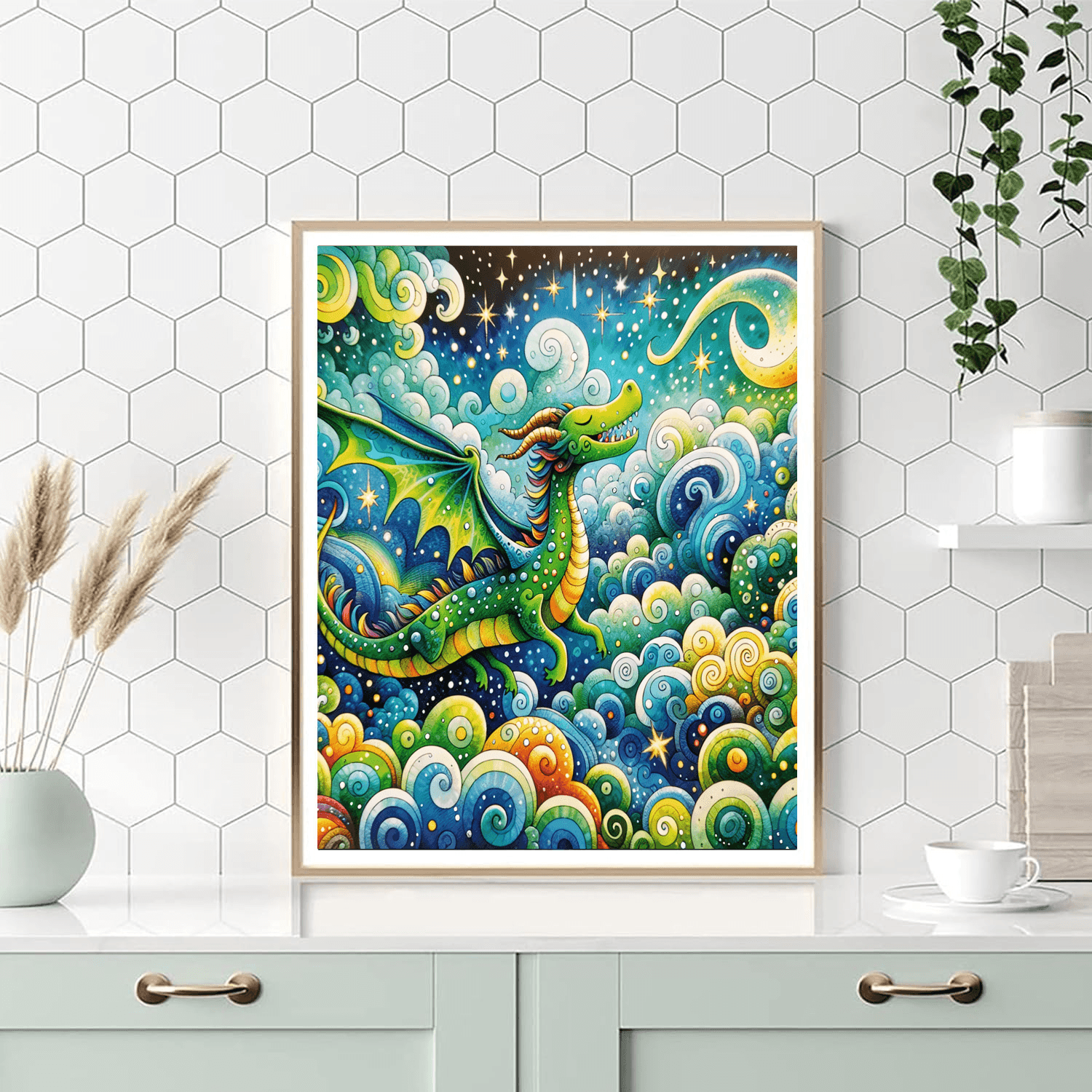 Whimsical Dragon Adventures Paint By Number