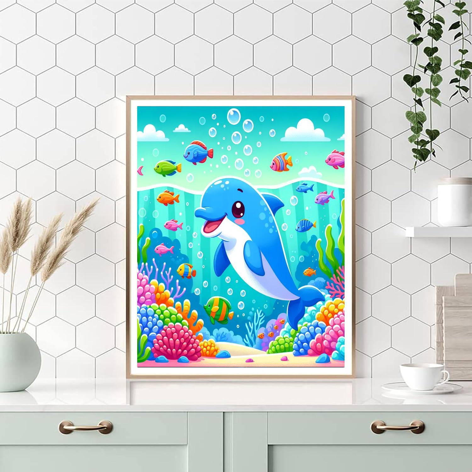 Colorful Ocean Expedition Painting Number Kit
