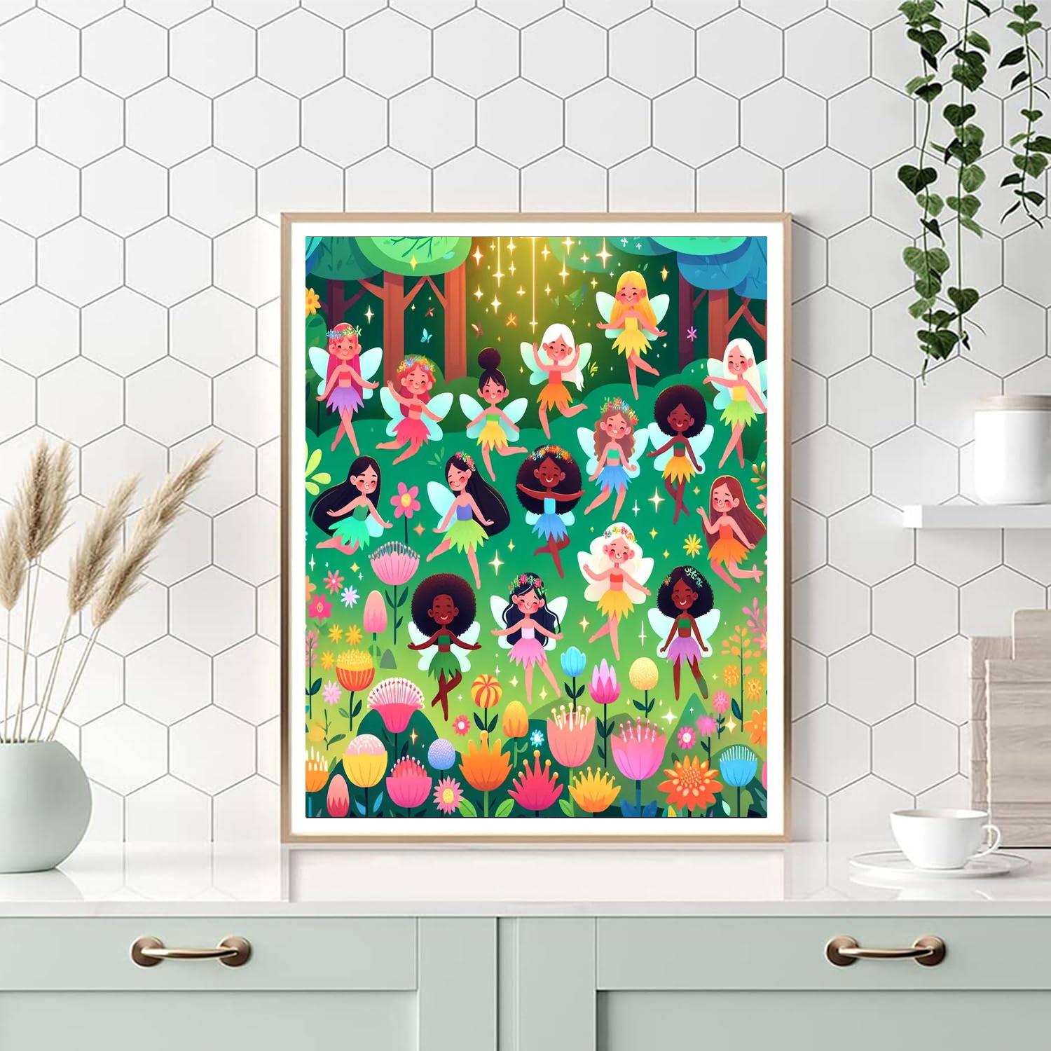 The Enchanted Fairy Adventure DIY Paint By Numbers