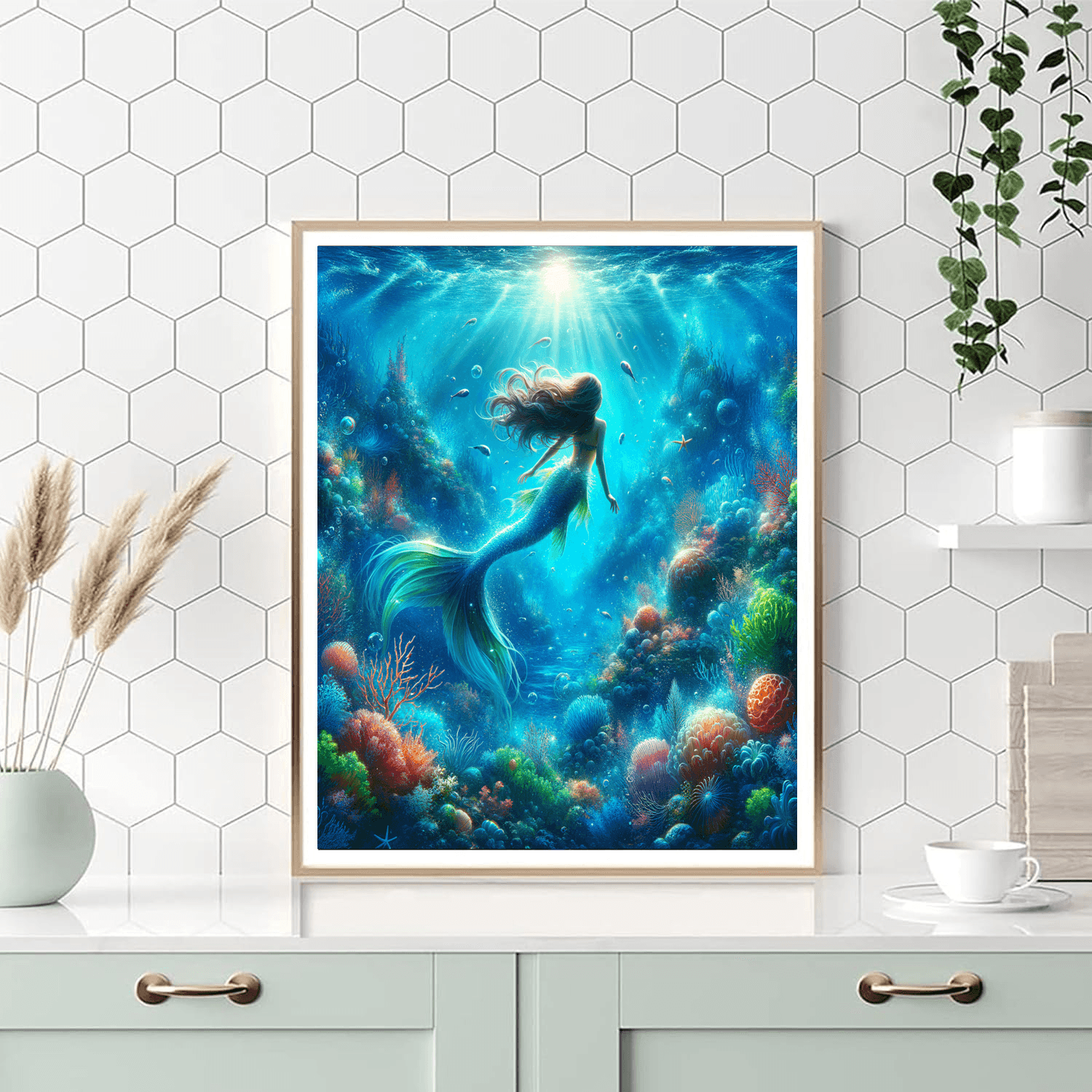 Mermaid's Tale Paint By Number