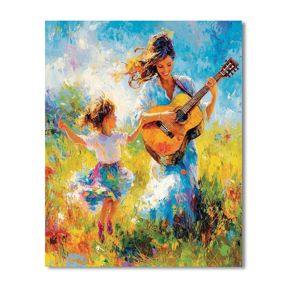 Mothers And Melodies Paint By Color