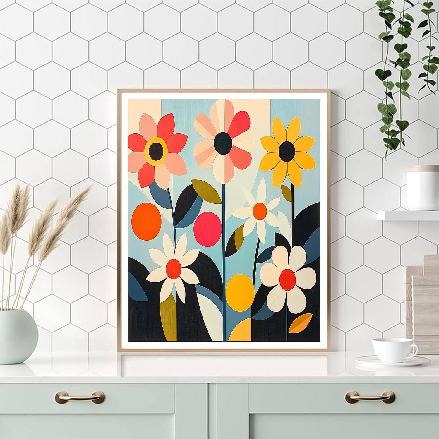 Paul Klee Inspired Magical Abstractions  Painting Number Kit