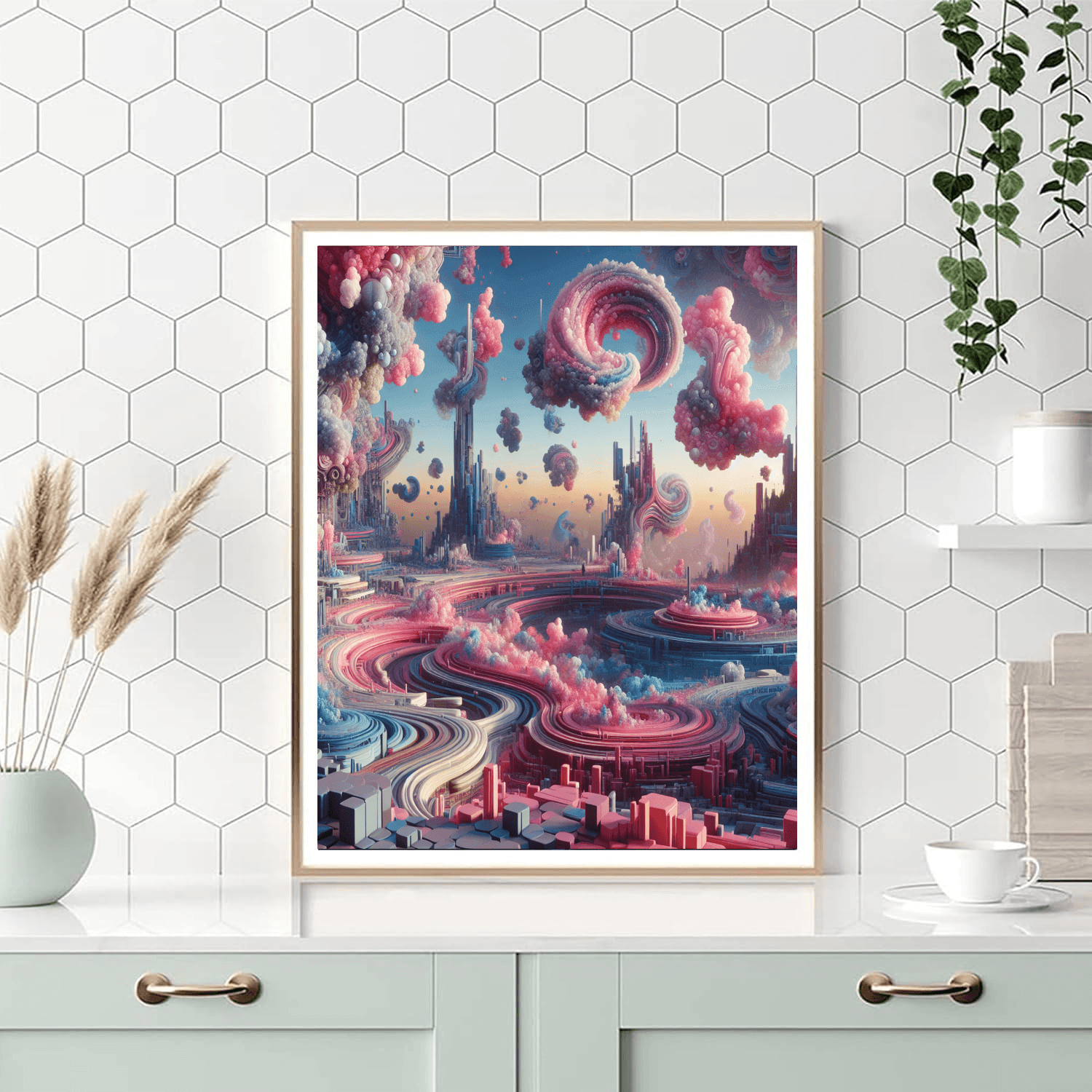 Surreal Daydream Paint By Color