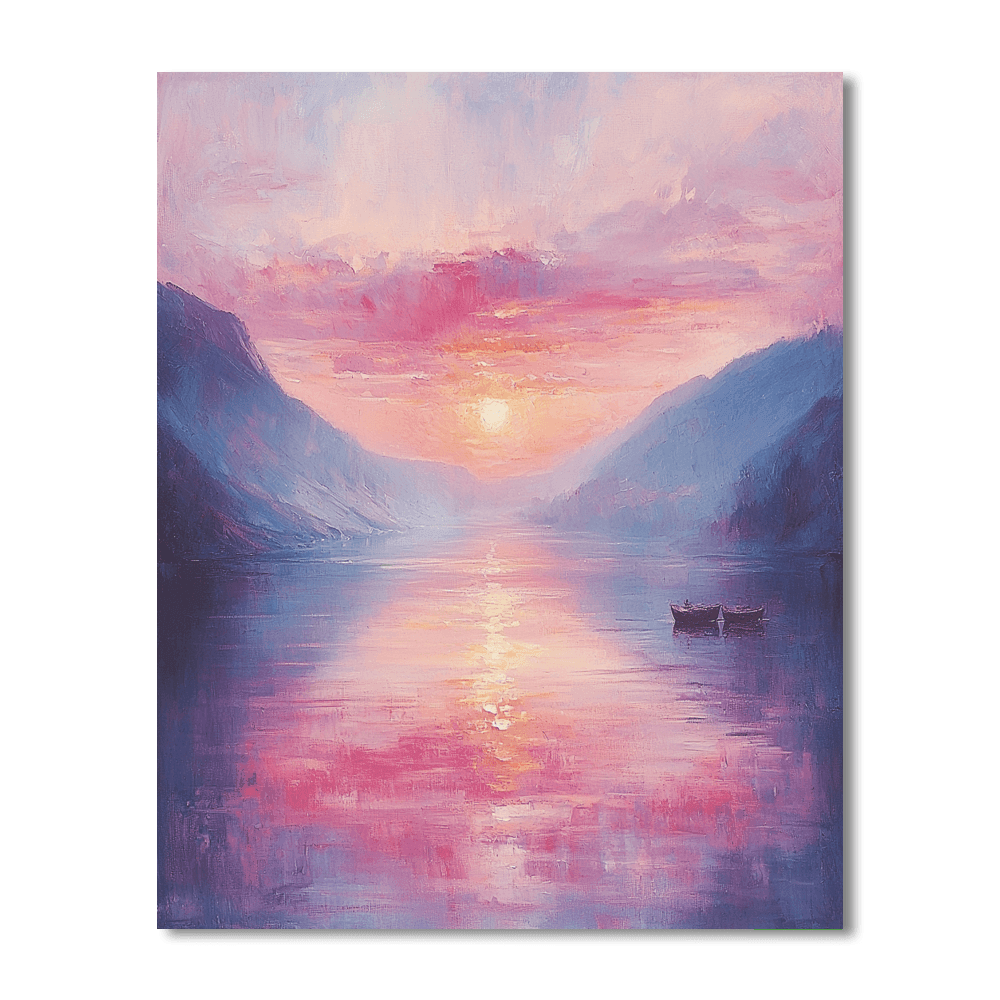 J.M.W. Turner Inspired Twilight Dreams  Paint By Numbers Kits