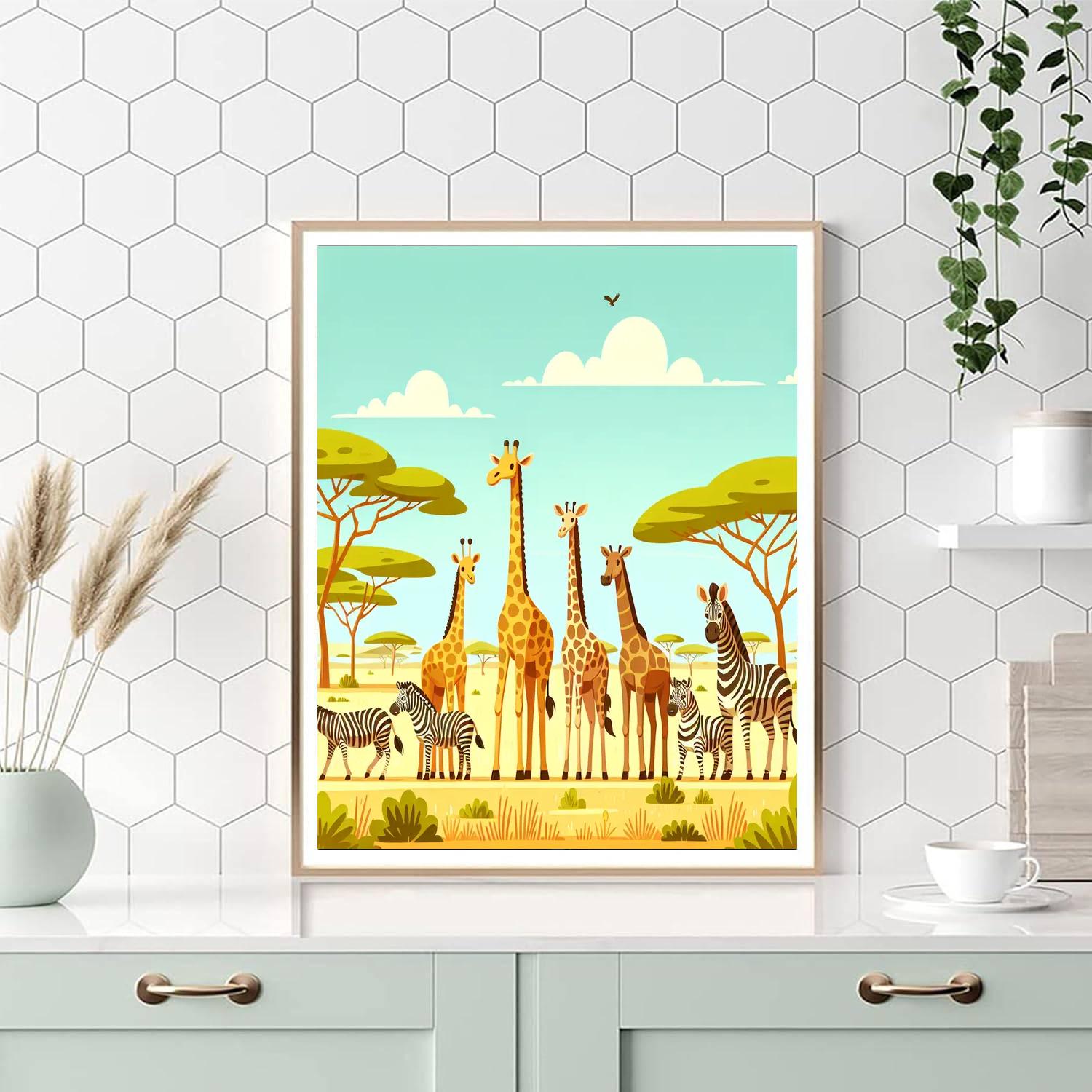 Safari Of Dreams Paint By Numbers