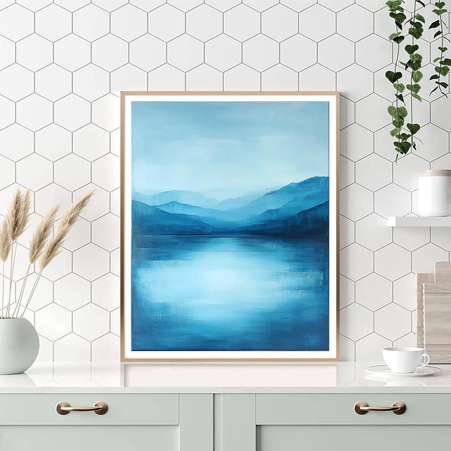 Mark Rothko Inspired Veil Of Tranquility  Painting Number Kit