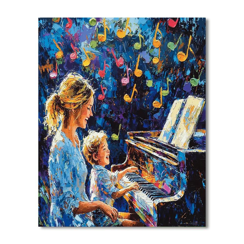 Joyful Heartstrings Numbered Painting Kits