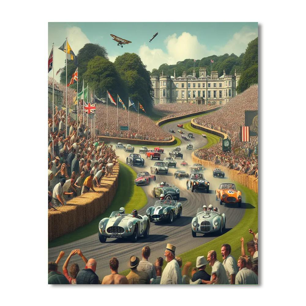 Festival Of Speed - United Kingdom Paint By Number