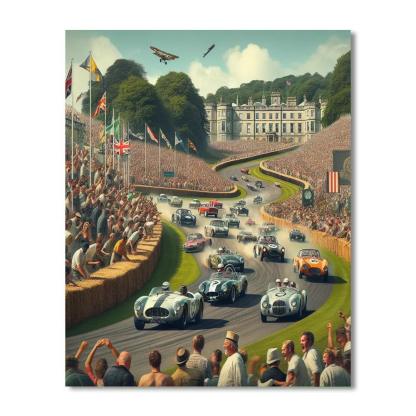Festival Of Speed - United Kingdom Paint By Number