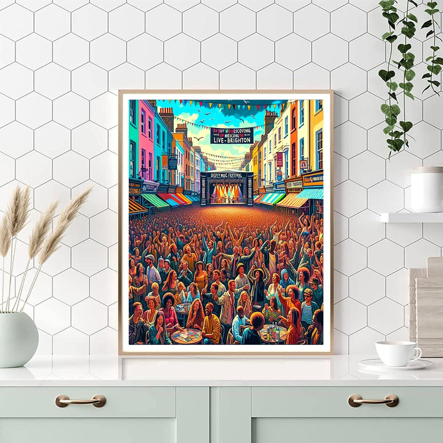 The Great Escape - United Kingdom Numbered Painting Kits