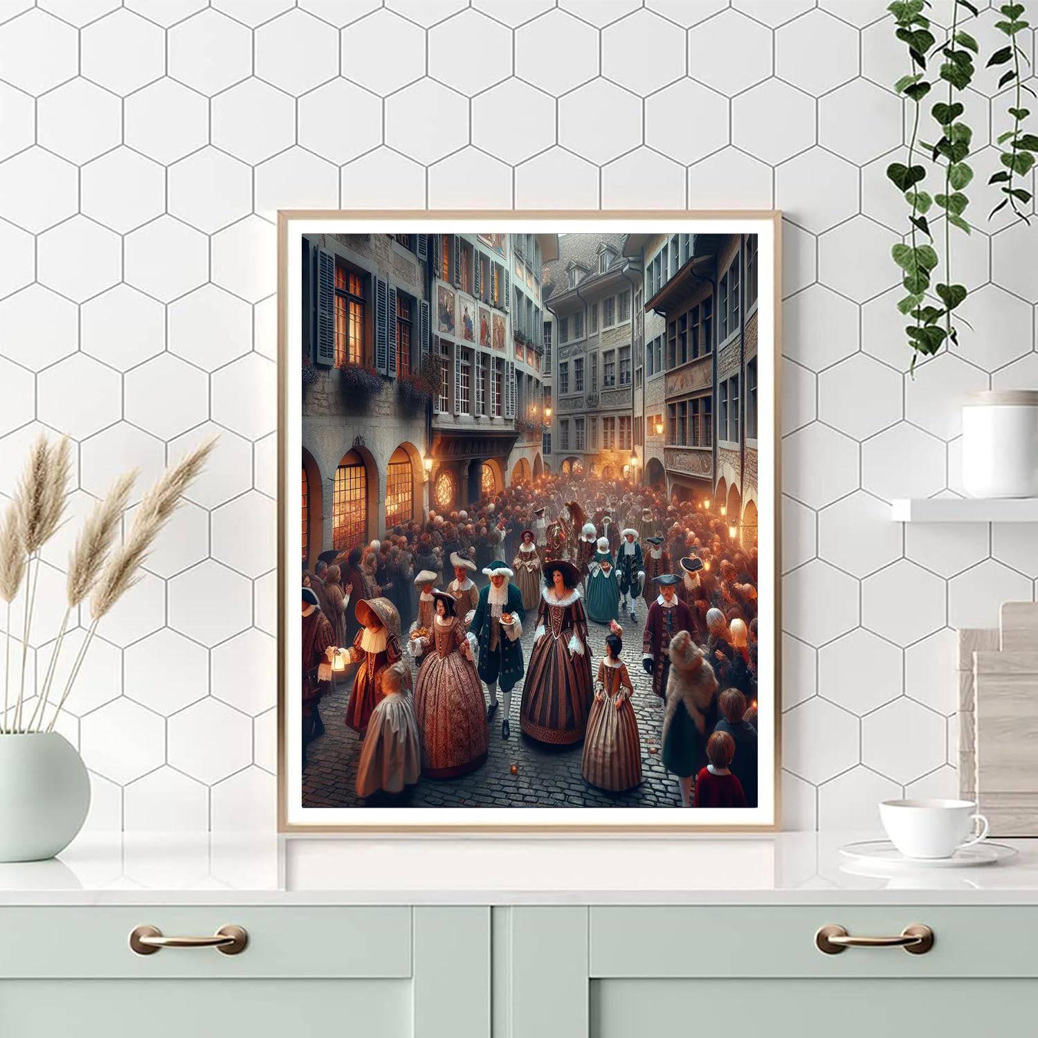 Fête De L'escalade - Geneva Numbered Painting Kits