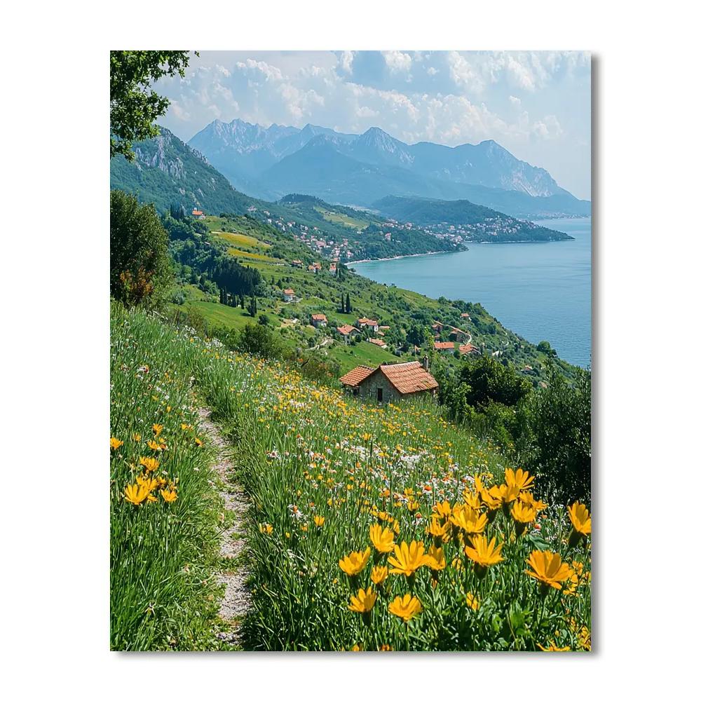 Hiking The Alpe Adria Trail Paint By Color