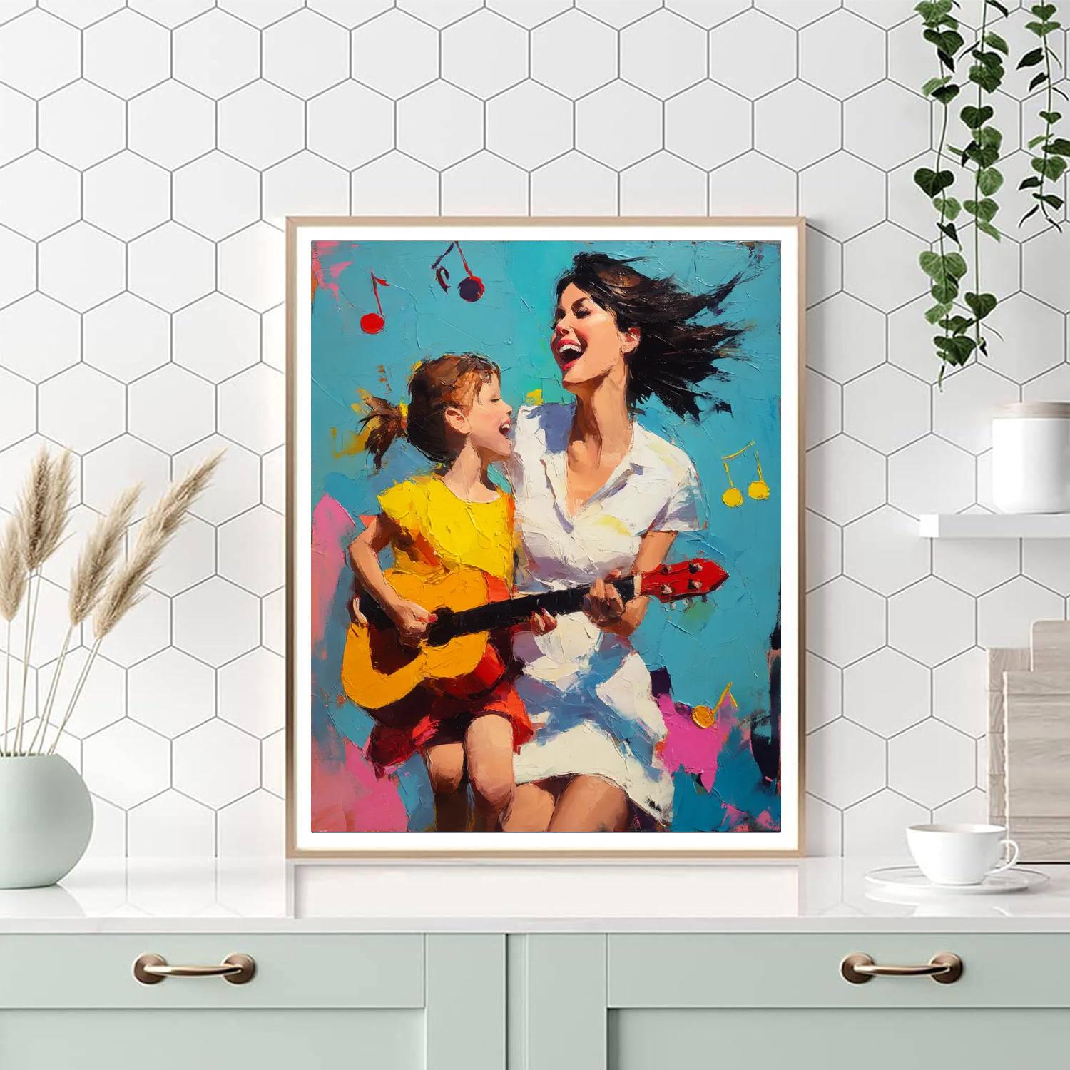 Heartfelt Melody Number Painting