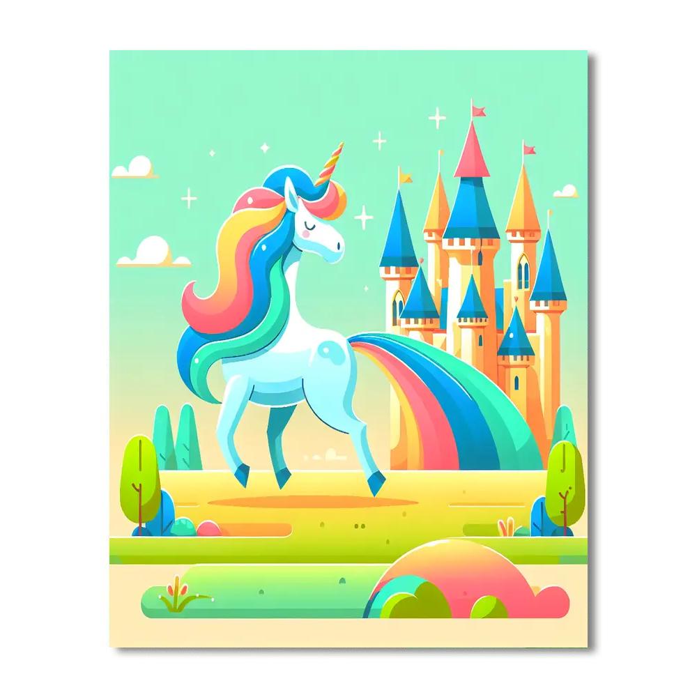Fairytale Enchantment Journey Painting Number Kit