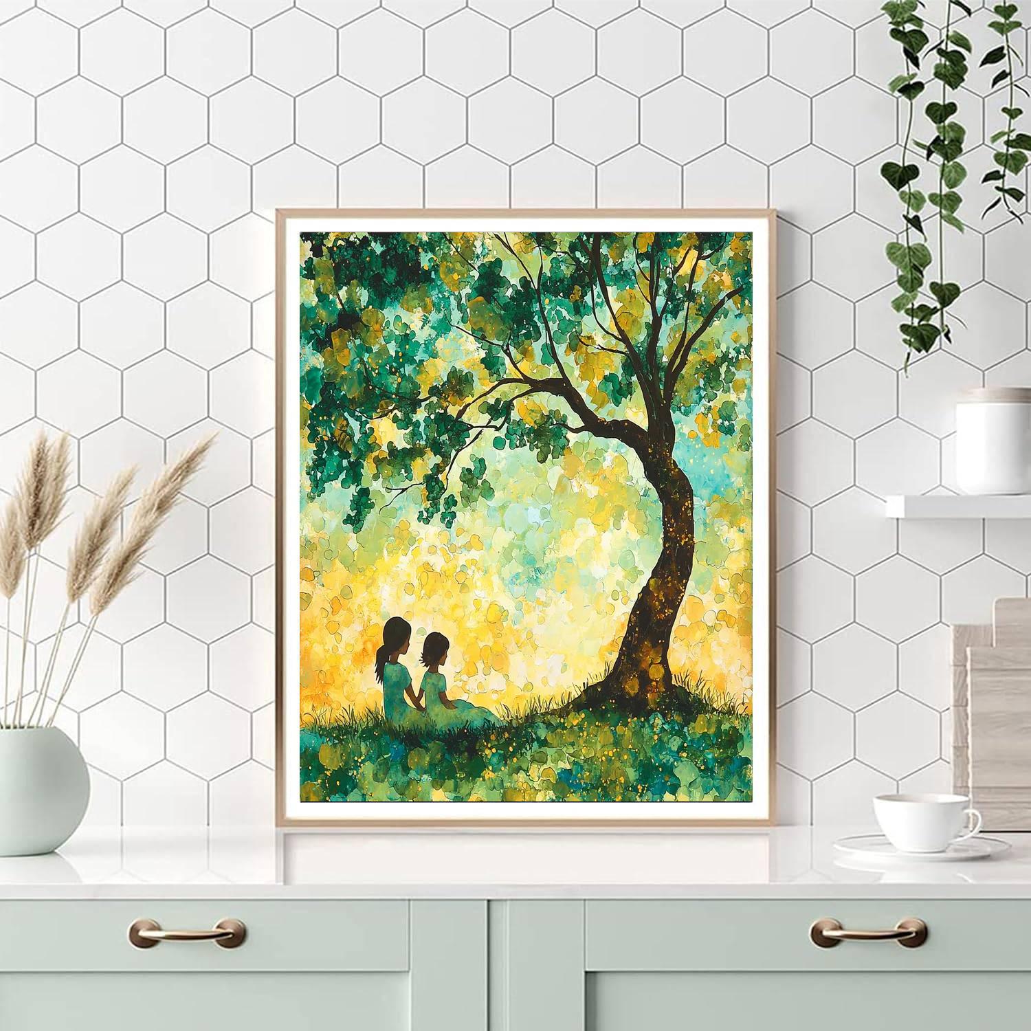 Beneath Summer Skies Number Painting