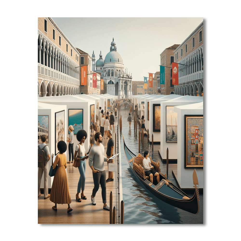 Venice Biennale - Venice Numbered Painting Kits