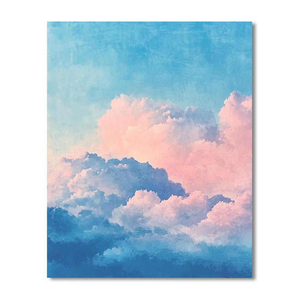 Leonardo Da Vinci Inspired Essence Of The Sky  Paint By Numbers Art