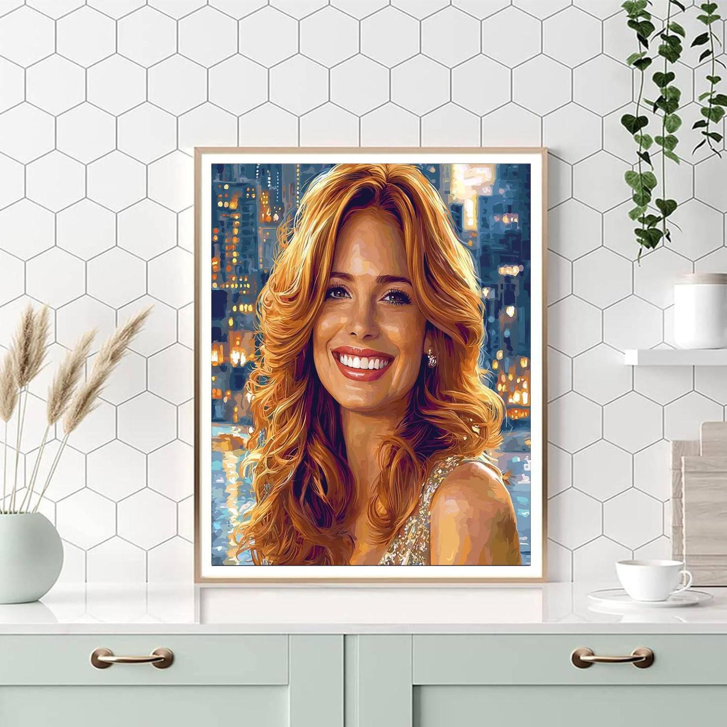 Julia Roberts: The Iconic Smile Of A Pretty Woman Numbered Painting Kits